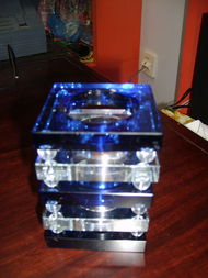 水晶筆筒 辦公桌上的藝術與實用典范